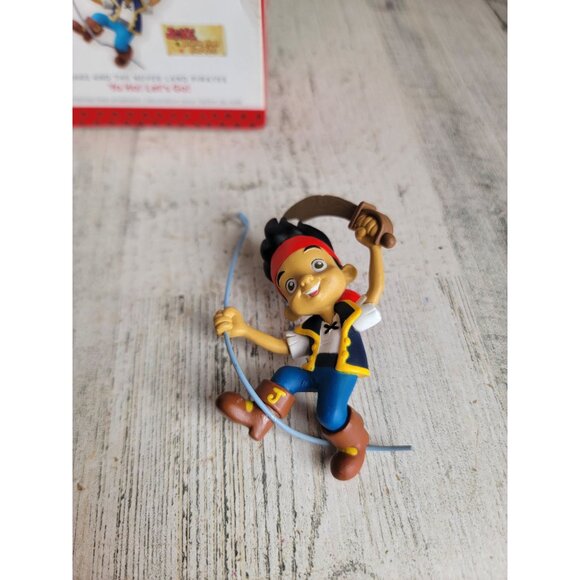 Hallmark Yo Ho! let's go! Jake Neverland pirates ornament Xmas - Picture 1 of 6